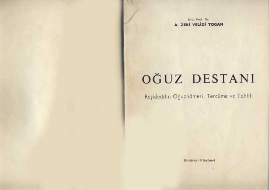Oğuz Destanı: Reşideddin Oğuznamesi, Tercüme ve Tahlili kapak görseli