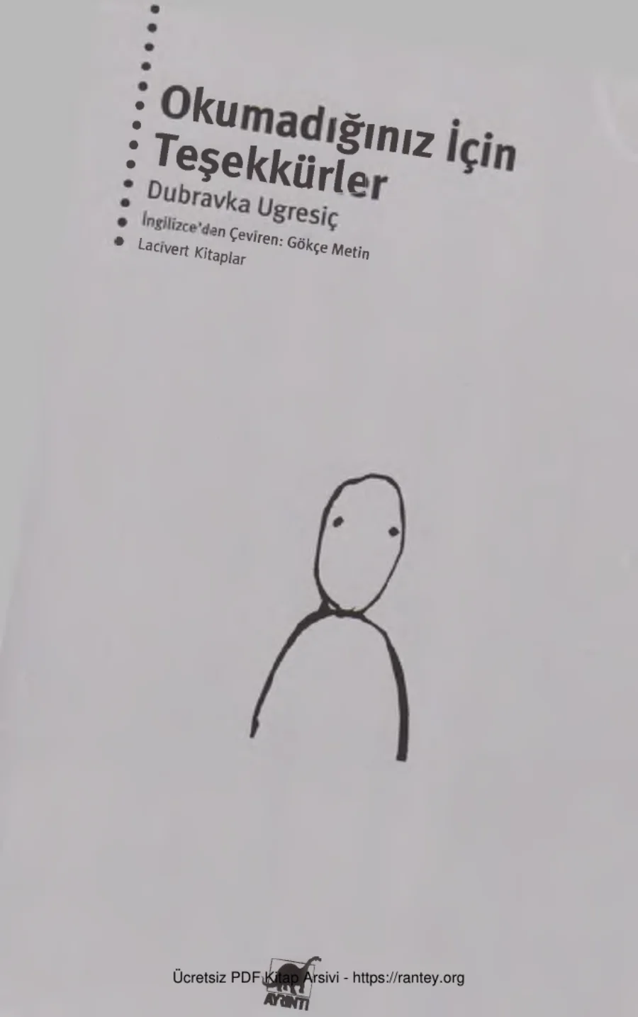 Okumadığınız İçin Teşekkürler kapak görseli