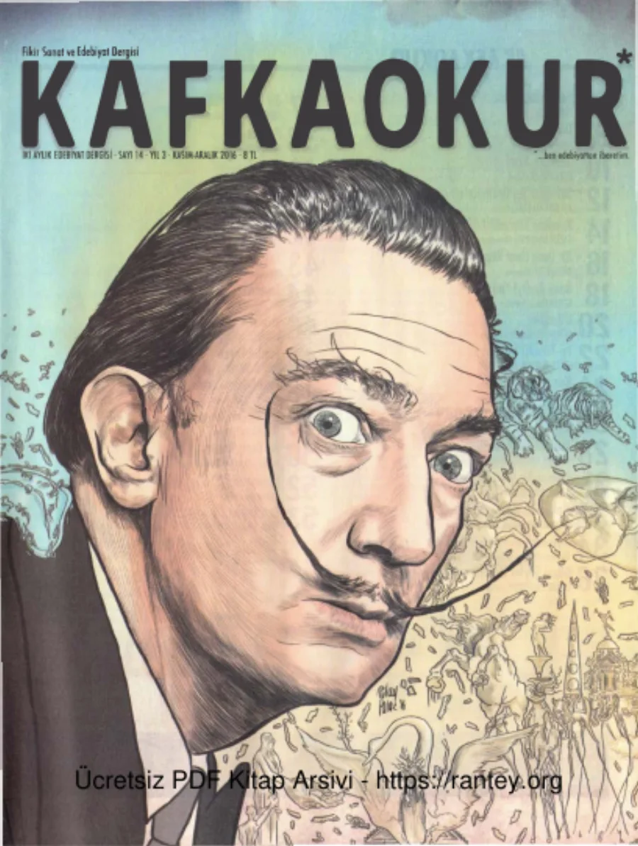 Okur Sayı 14 Salvador Dali kapak görseli