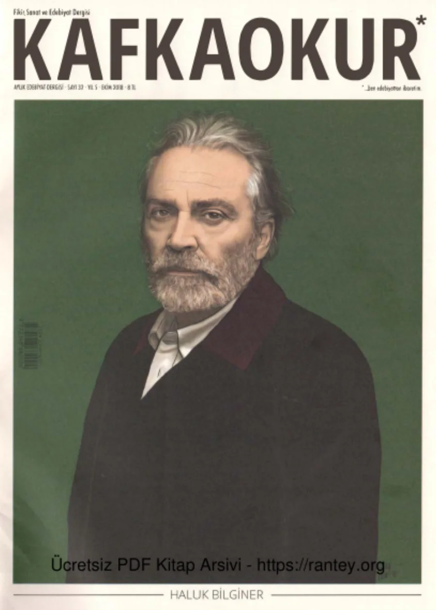 Okur Sayı 32 Haluk Bilginer kapak görseli