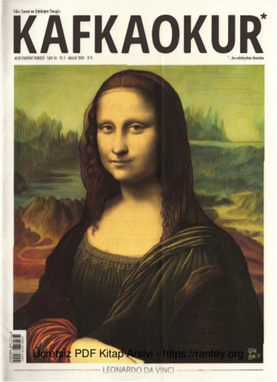 Okur Sayı 34 Leonardo Da Vinci kapak görseli