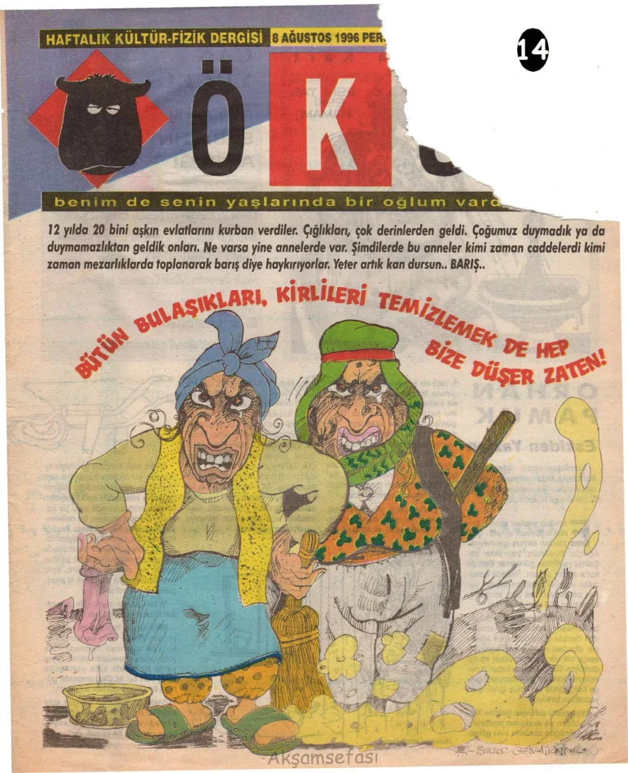 Öküz - Sayı 14 kapak görseli