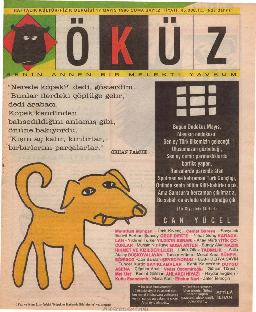 Öküz - Sayı 2 kapak görseli