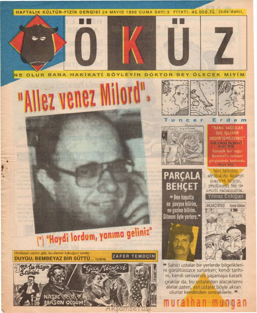 Öküz - Sayı 3 kapak görseli