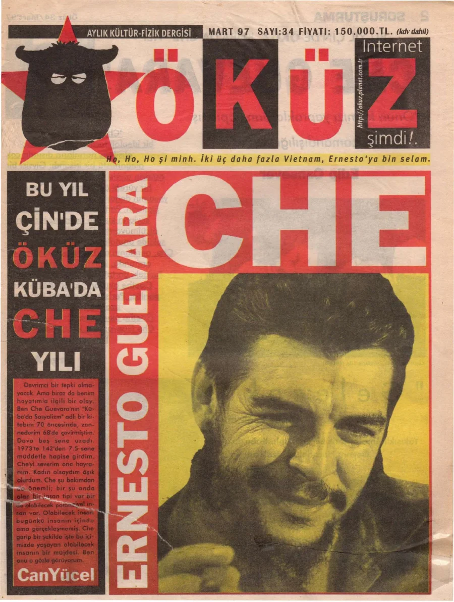 Öküz – Sayı 34: Mart 1997 kapak görseli