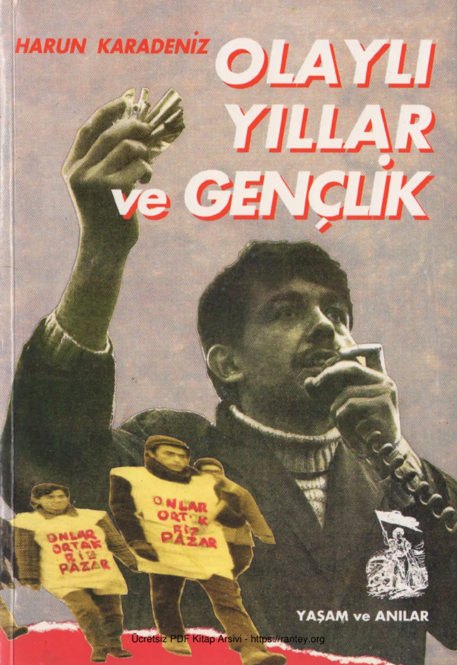 Olaylı Yıllar ve Gençlik kapak görseli