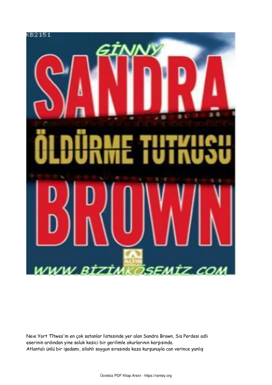 Öldürme Tutkusu kapak görseli