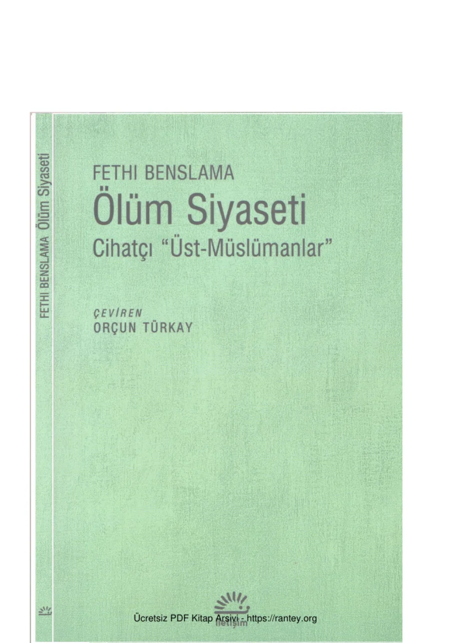 Ölüm Siyaseti kapak görseli