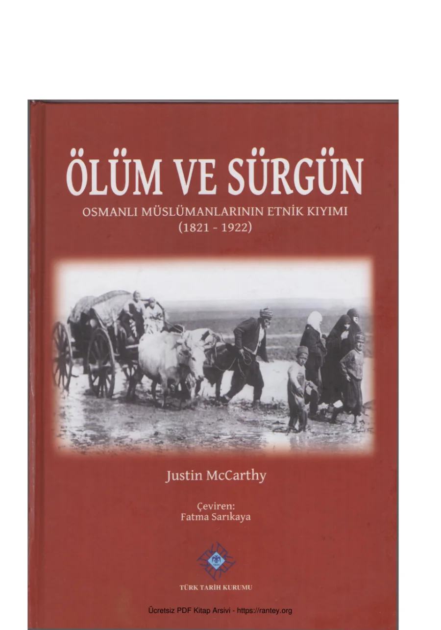 Ölüm ve Sürgün kapak görseli
