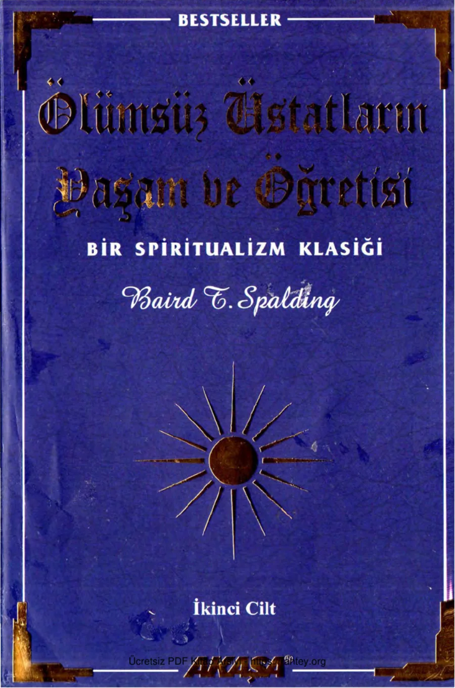 Ölümsüz Üstatların Yaşam ve Öğretisi 2 Cilt kapak görseli