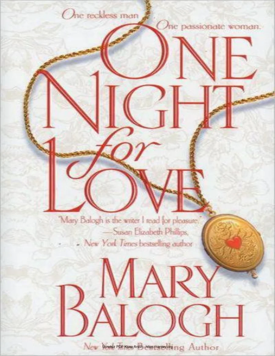 One Night for Love kapak görseli