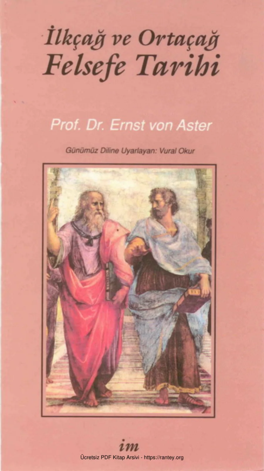 Ortaçağ Felsefe Tarihi Ernst von Aster kapak görseli