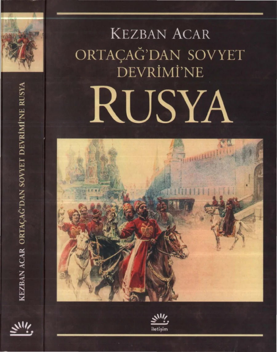 Ortaçağdan Sovyet Devrimine Rusya kapak görseli