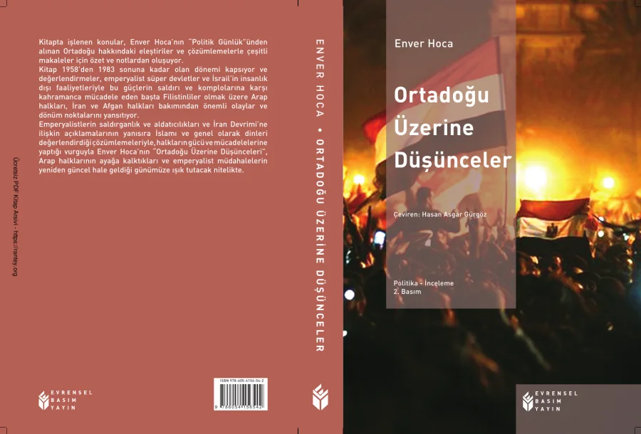 Ortadoğu Üzerine Düşünceler 1958 1983 kapak görseli