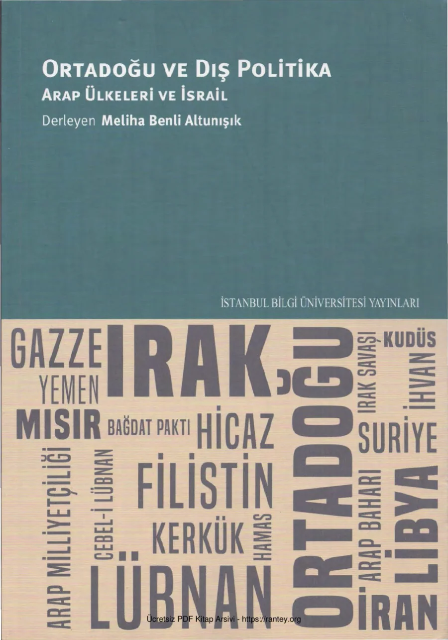Ortadoğu ve Dış Politika Arap Ülkeleri ve İsrail İstanbul Bilgi Üniversitesi Yayınları kapak görseli