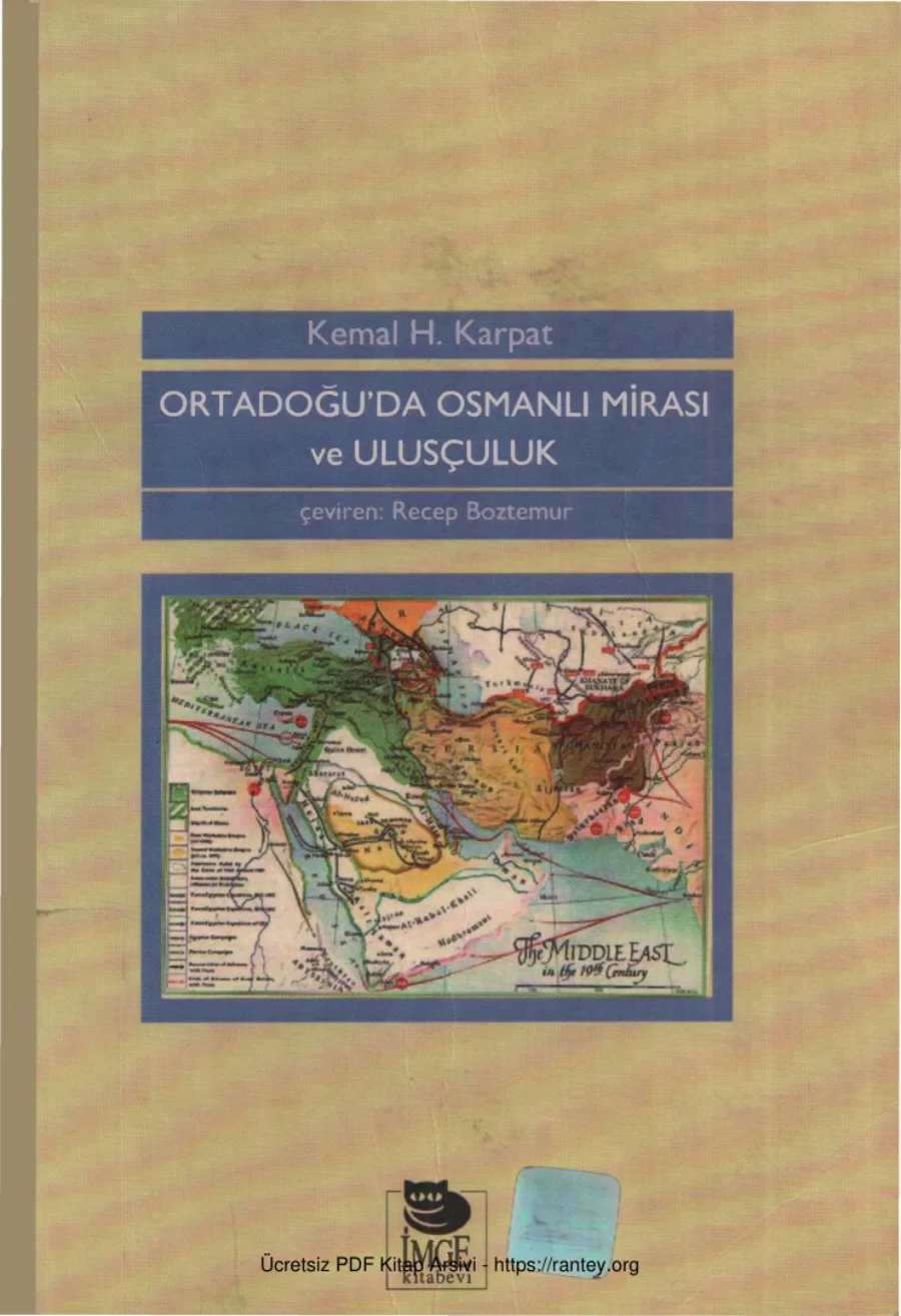 Ortadoğuda Osmanlı Mirası ve kapak görseli