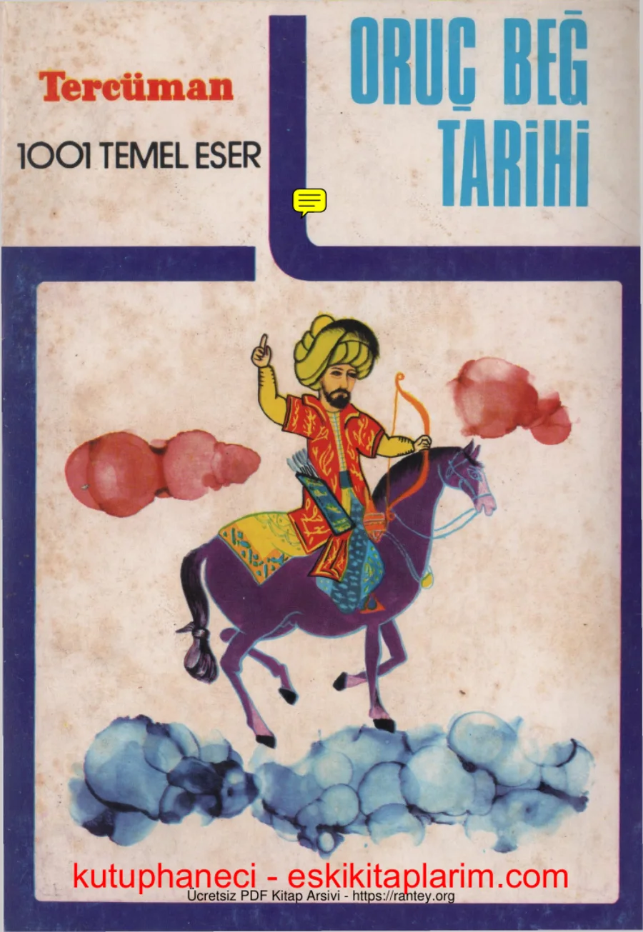 Oruç Beğ Tarihi kapak görseli
