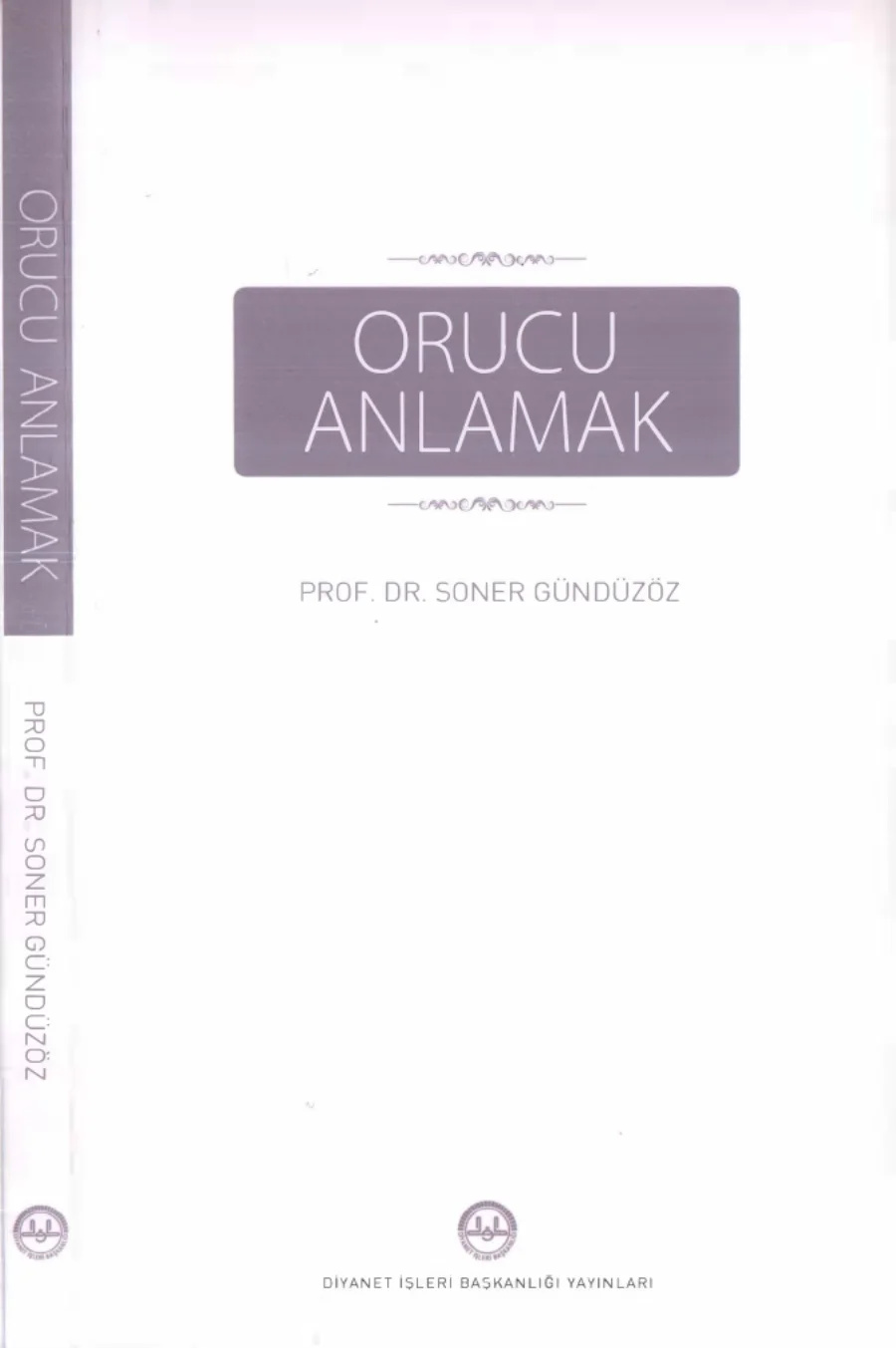 Orucu Anlamak DİB Yayınları kapak görseli