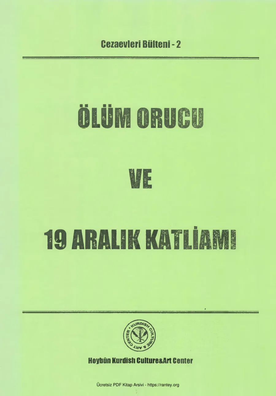 Orucu ve 19 Aralık Katliamı kapak görseli