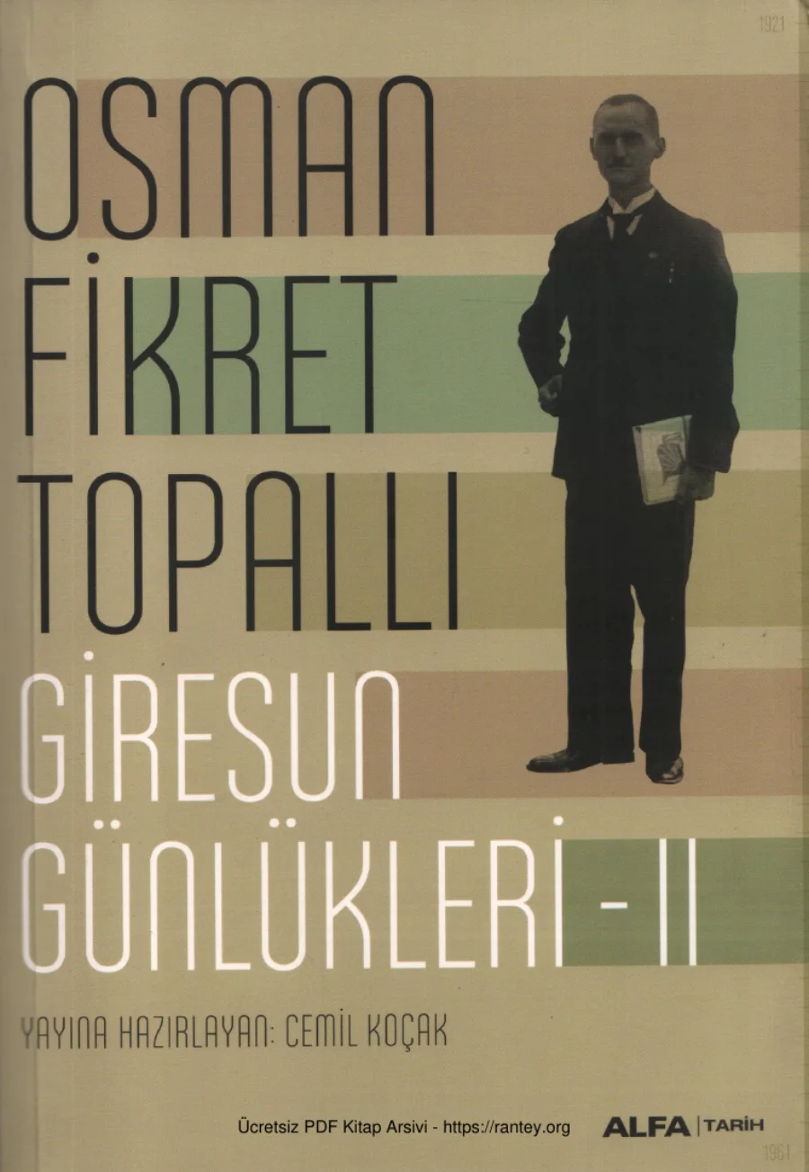 Osman Fikret Topallı Giresun Günlükleri 2 kapak görseli