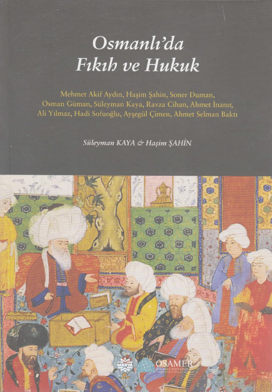 Osmanlı'da Fıkıh ve Hukuk PDF kapak görseli