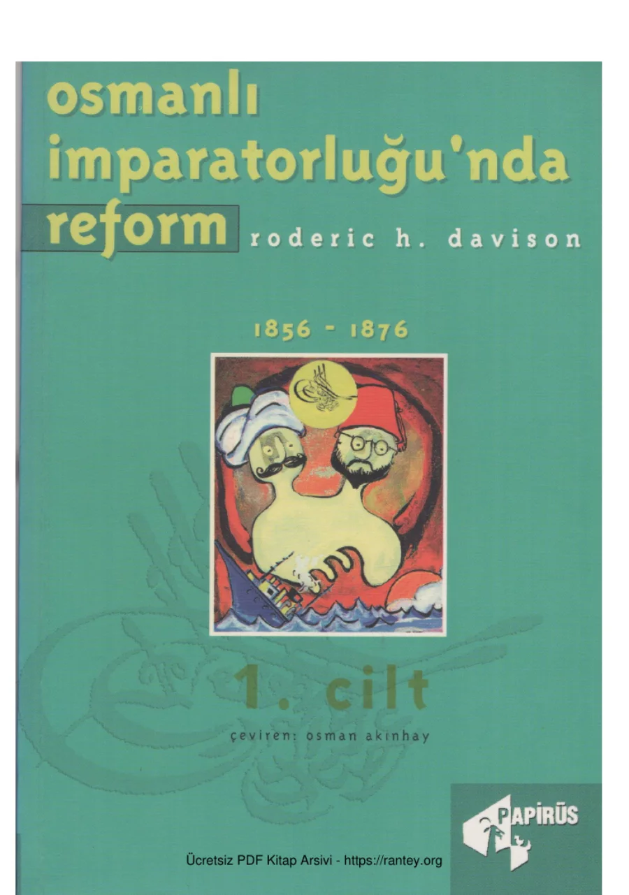 Osmanlı İmparatorluğunda Reform 1856 1876 Cilt 1 kapak görseli