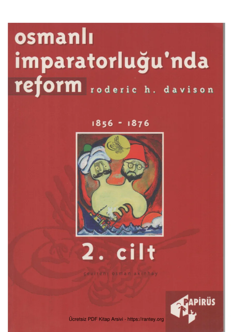 Osmanlı İmparatorluğunda Reform 1856 1876 Cilt 2 kapak görseli