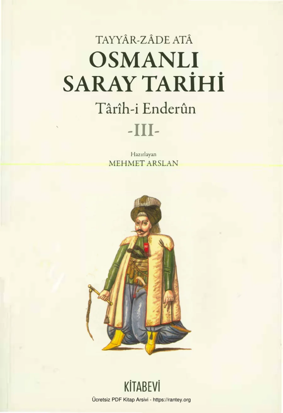 Osmanlı Saray Tarihi Tarih i Enderun 3 kapak görseli