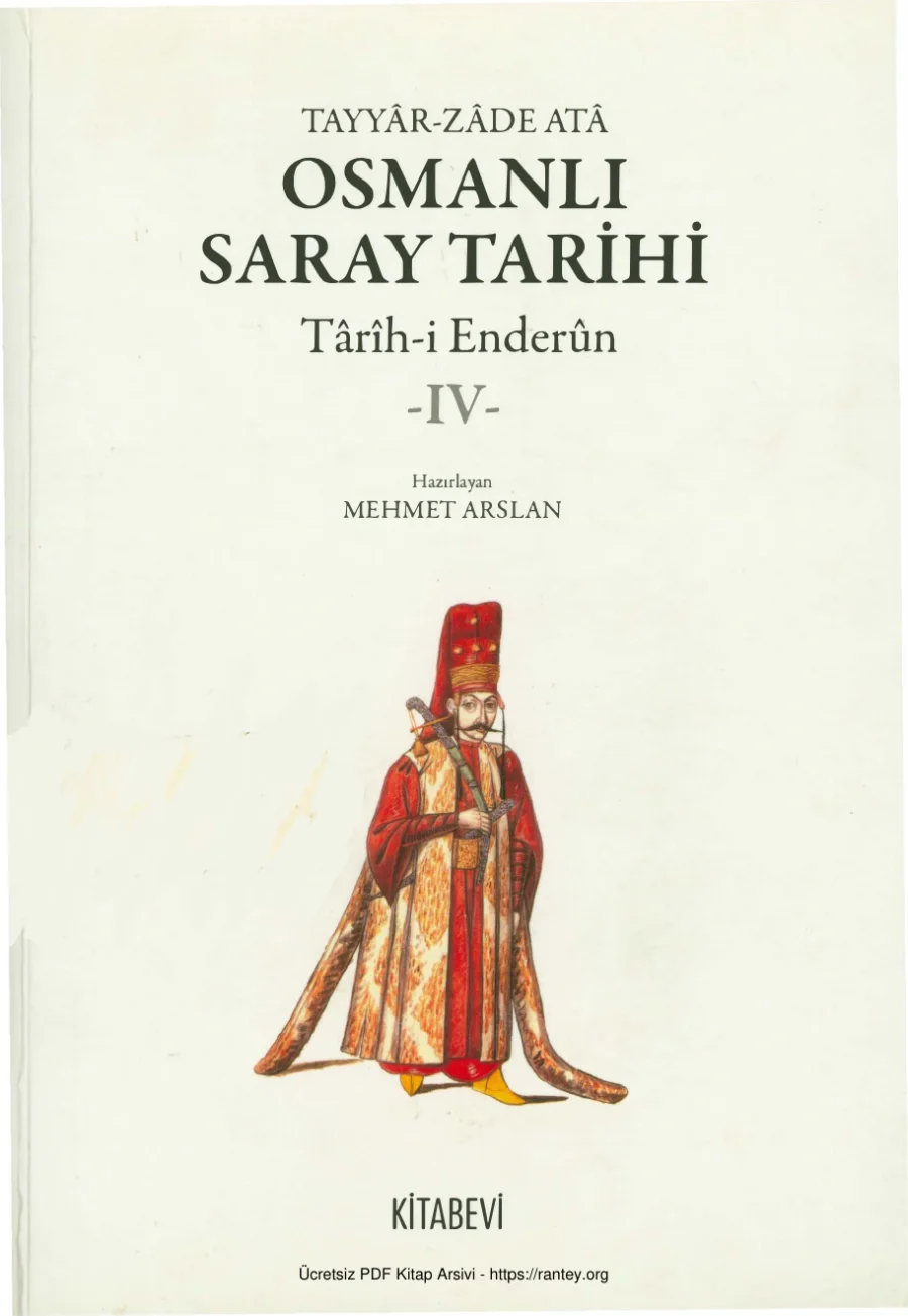 Osmanlı Saray Tarihi Tarih i Enderun 4 kapak görseli