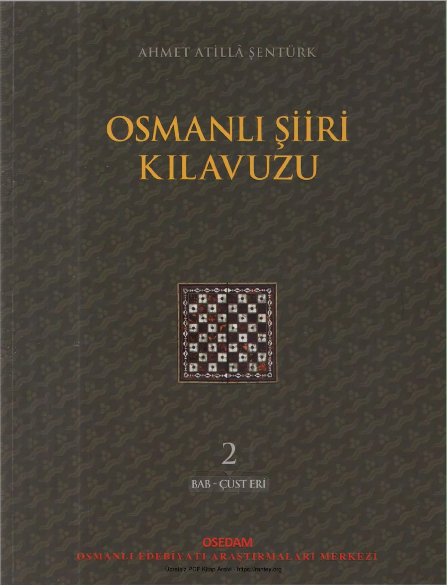 Osmanlı Şiiri Kılavuzu Cilt 2 OSEDAM Yayınları kapak görseli