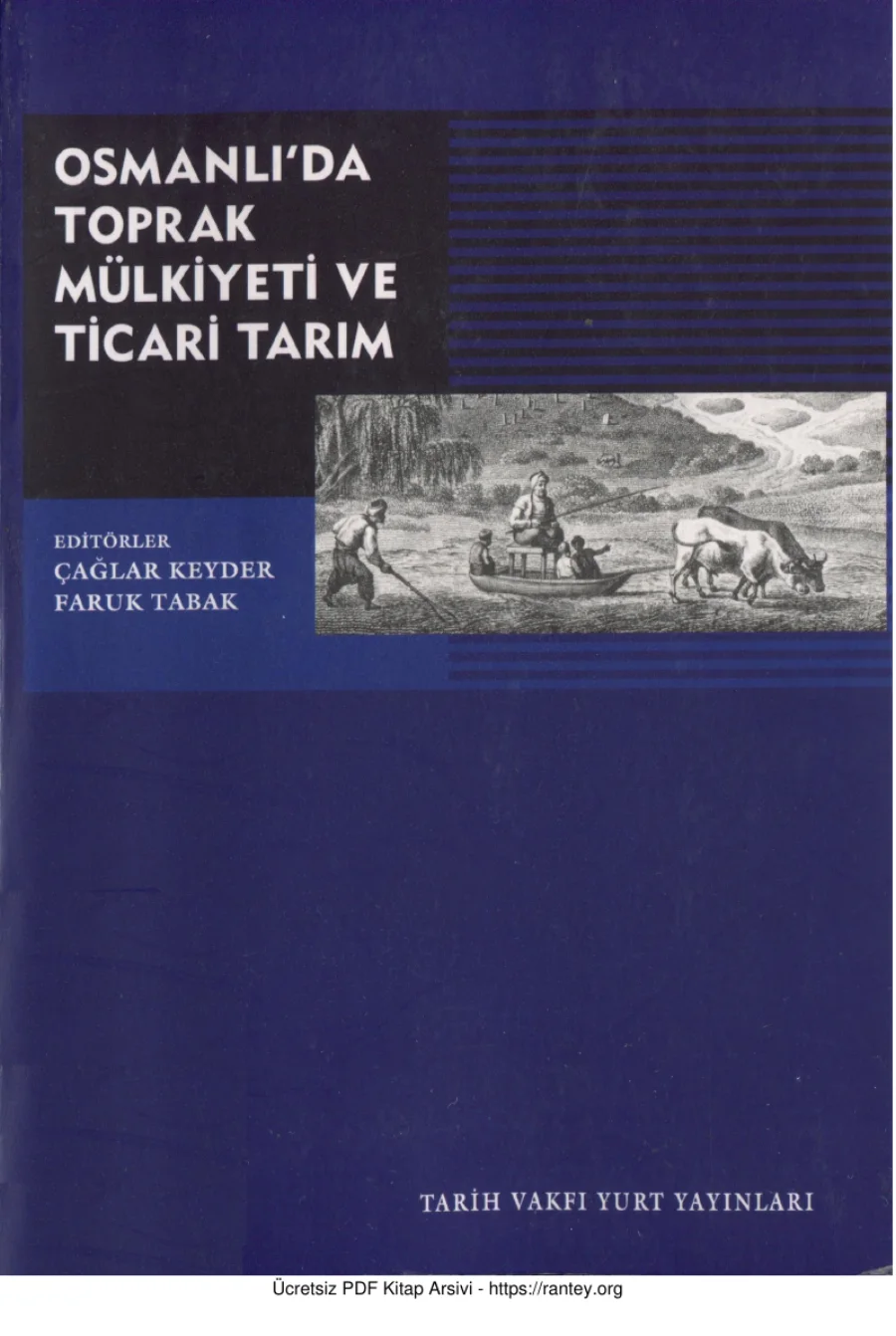 Osmanlıda Toprak Mülkiyeti ve Ticari Tarım kapak görseli