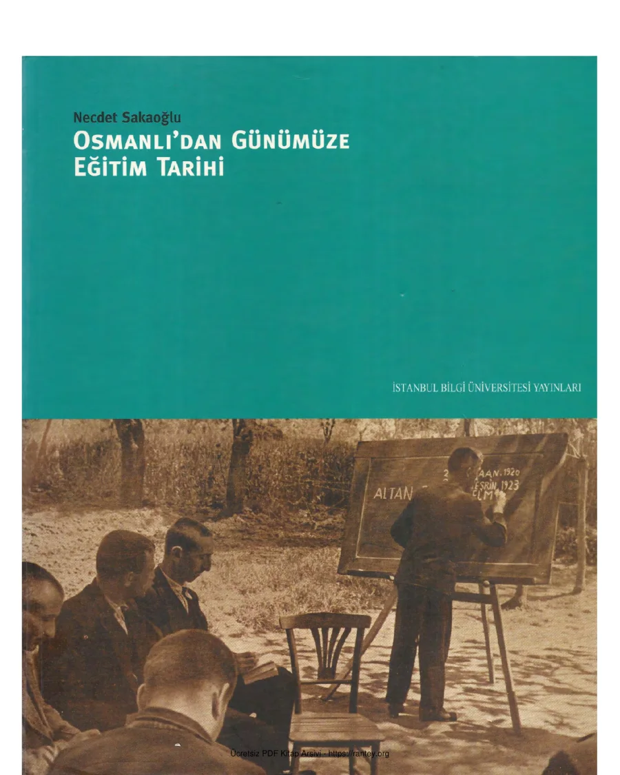 Osmanlıdan Günümüze Eğitim Tarihi İstanbul kapak görseli
