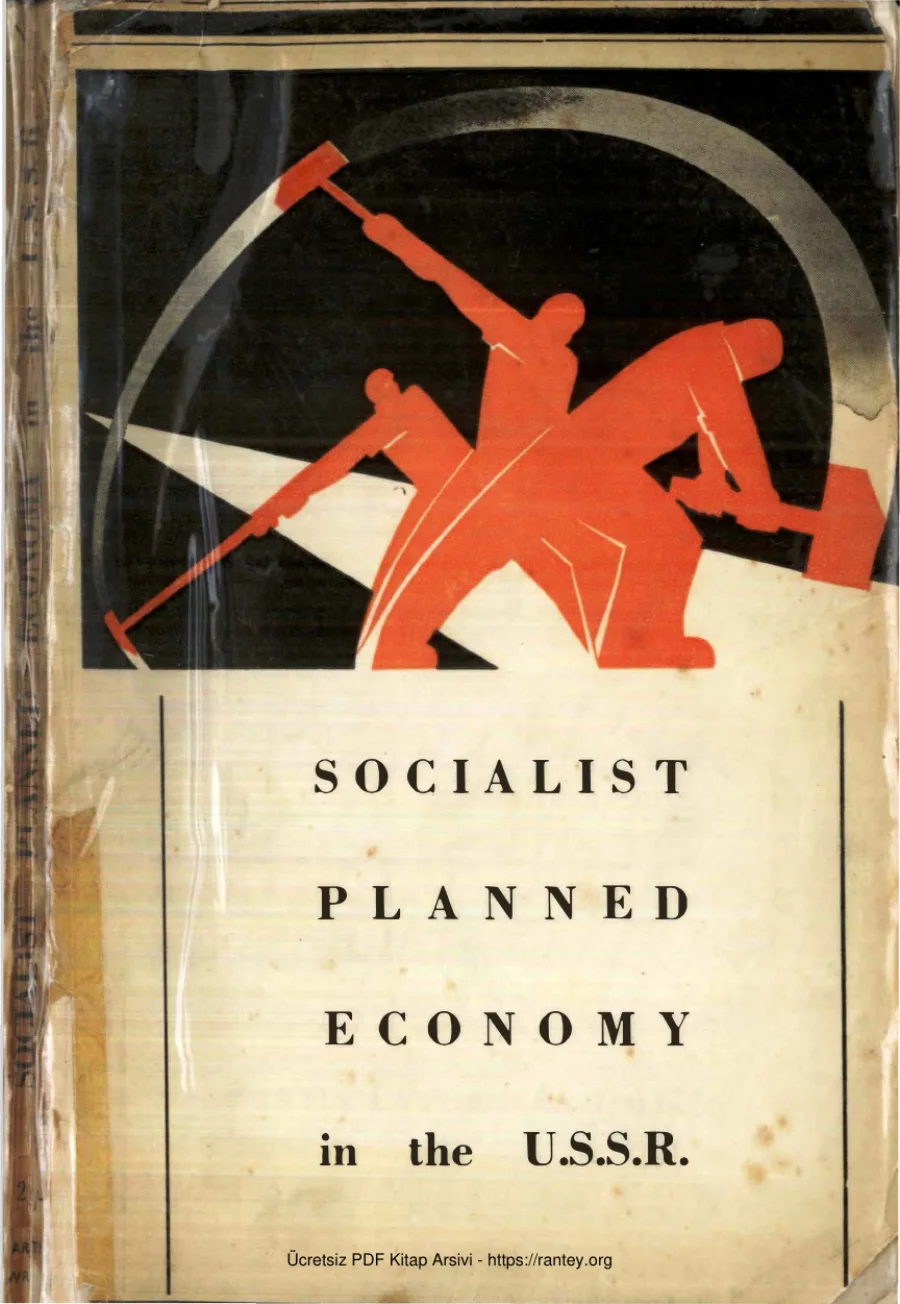 Ossınsky Socialist Planned Economy in the USSR Bendix kapak görseli