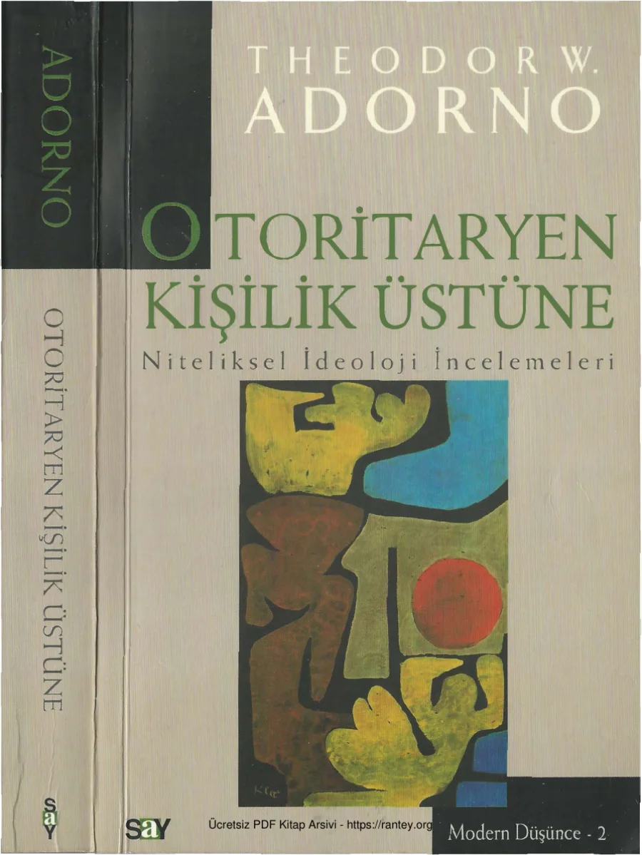 Otoritaryen Kişilik Üstüne kapak görseli