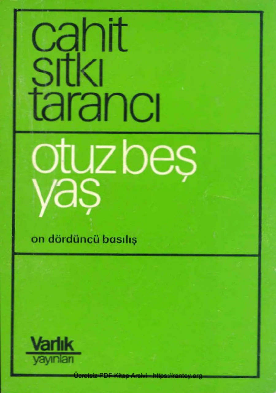 Otuz Beş Yaş kapak görseli