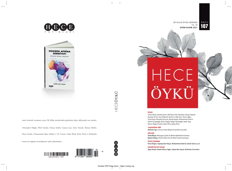 Öykü Sayı 107 kapak görseli