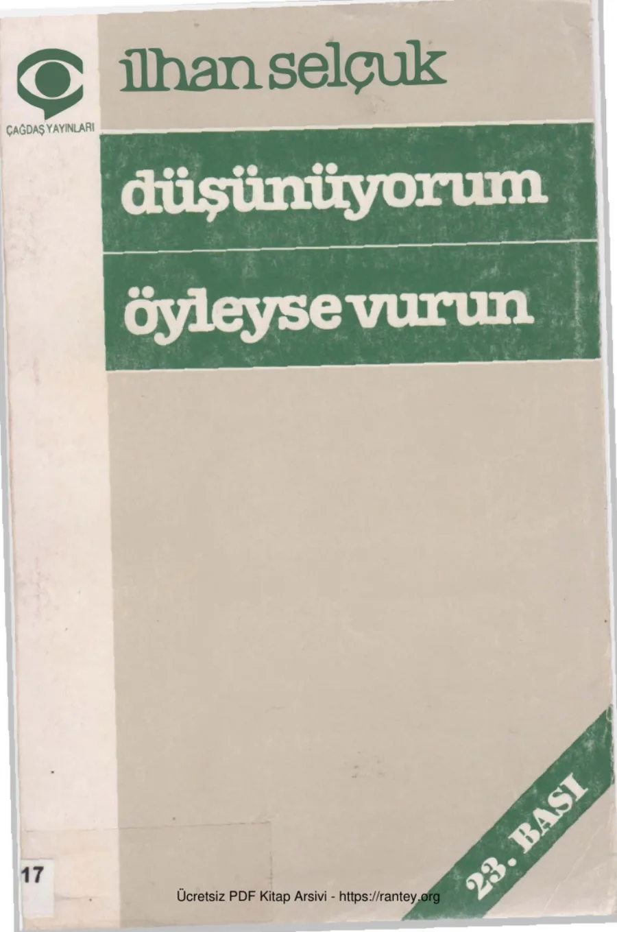 Öyleyse Vurun kapak görseli