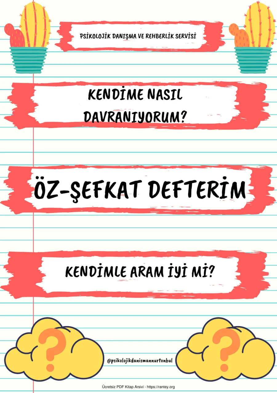 Öz Şefkat Defterim kapak görseli