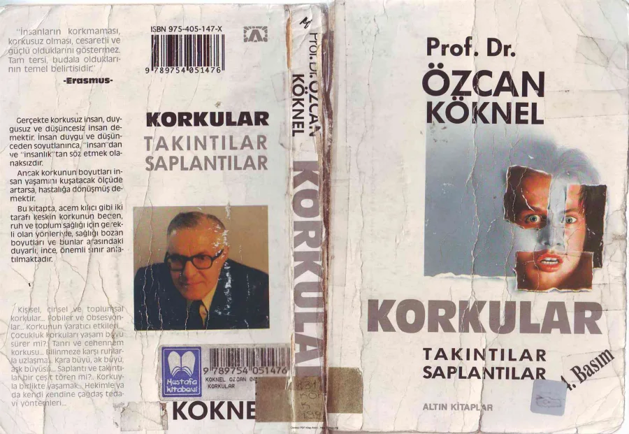Özcan Köknel Korkular kapak görseli
