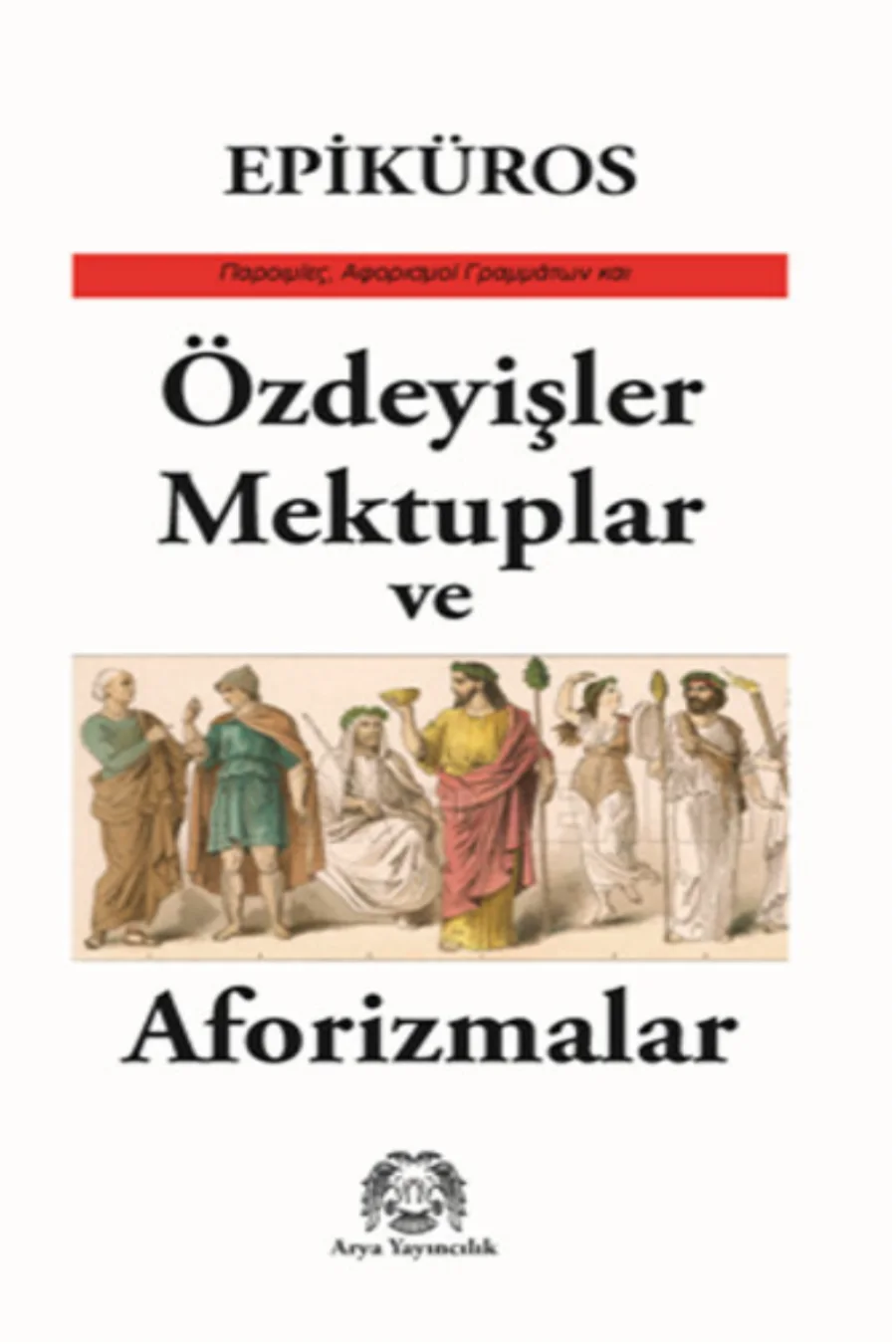 Özdeyişler, Mektuplar ve Aforizmalar kapak görseli