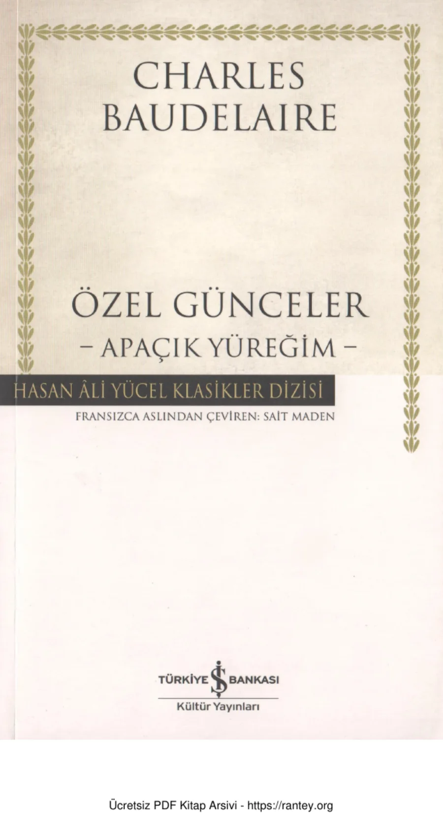 Özel Günceler: Apaçık Yüreğim kapak görseli