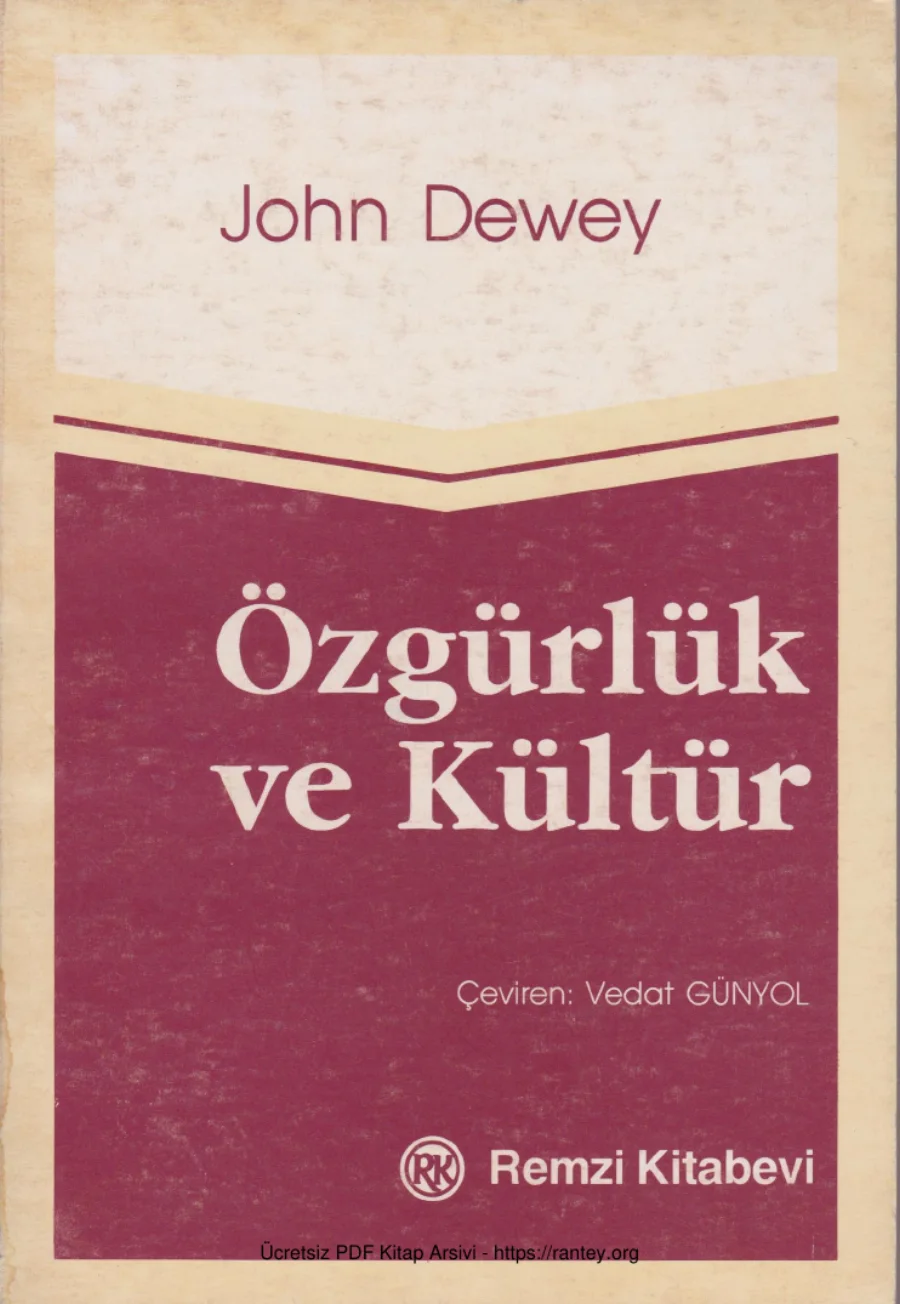 Özgürlük ve Kültür kapak görseli