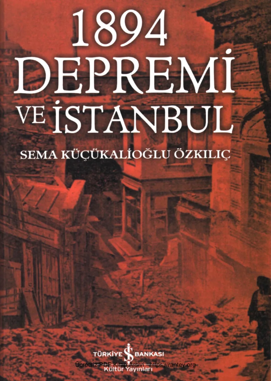 Özkılıç 1894 Depremi ve İstanbul kapak görseli