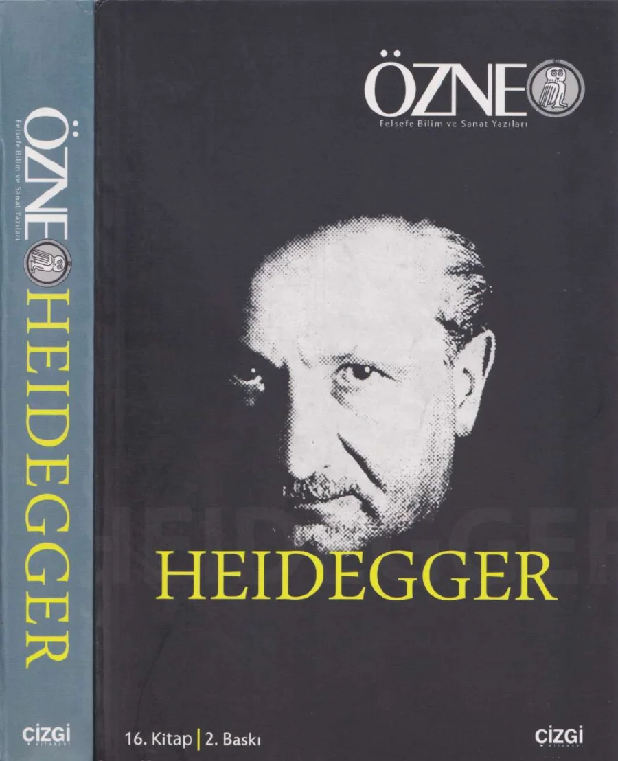 Özne Sayı 16 Heidegger Bahar kapak görseli