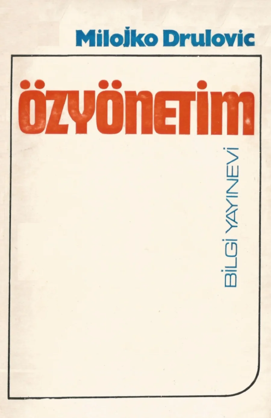 Özyönetim kapak görseli