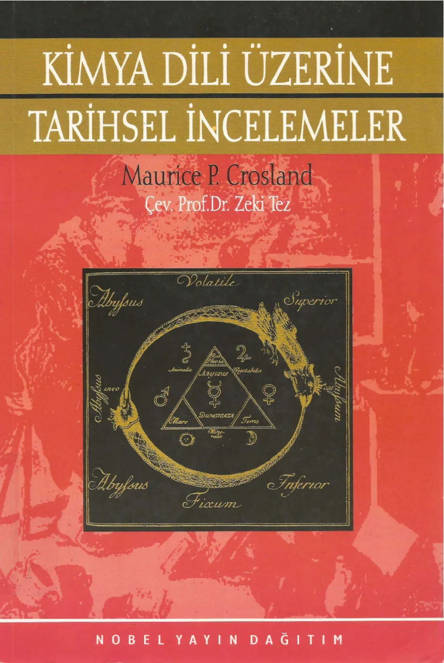 P Crosland Kimya Dili Üzerine Tarihsel İncelemeler kapak görseli