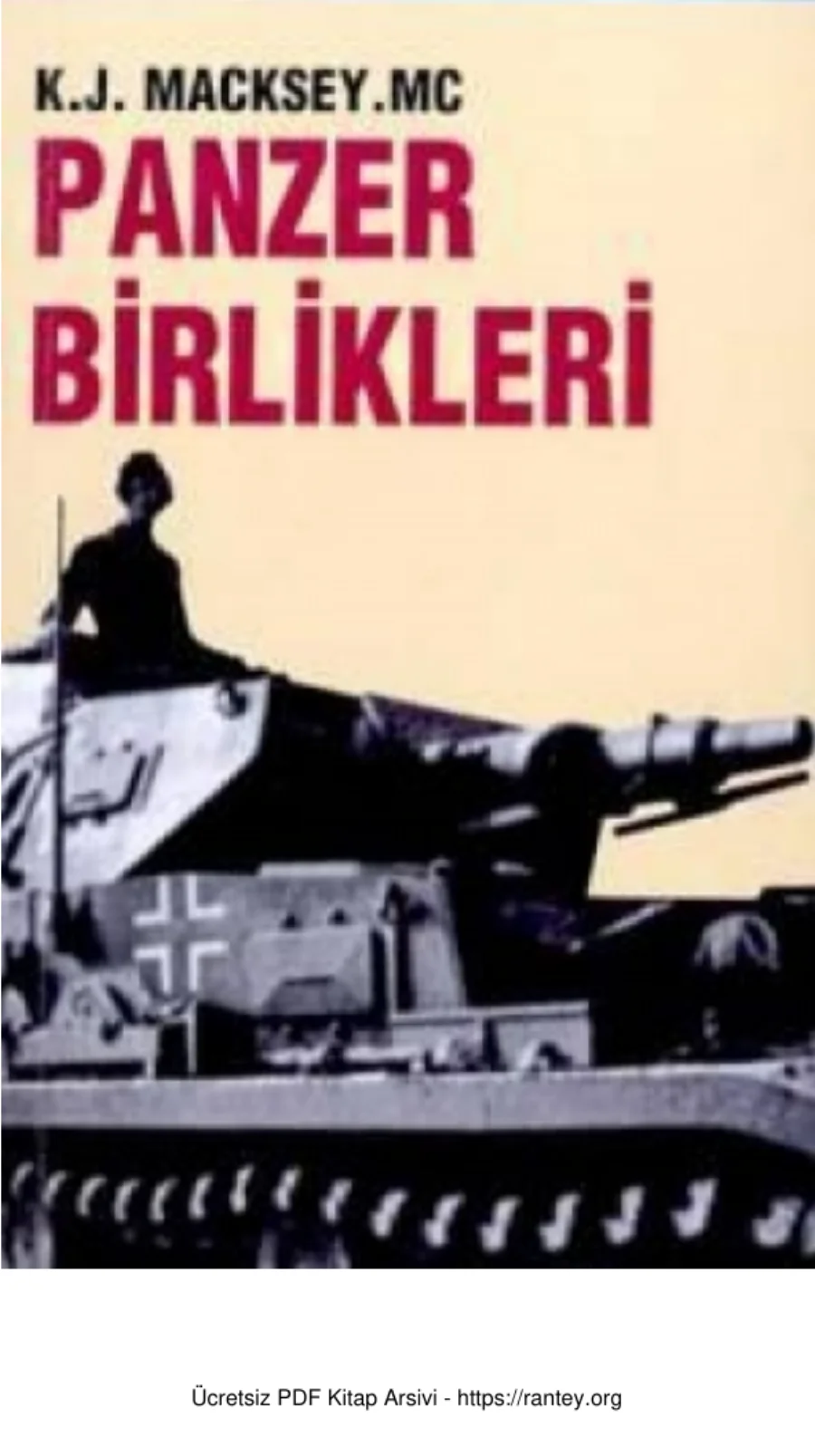 Panzer Birlikleri kapak görseli