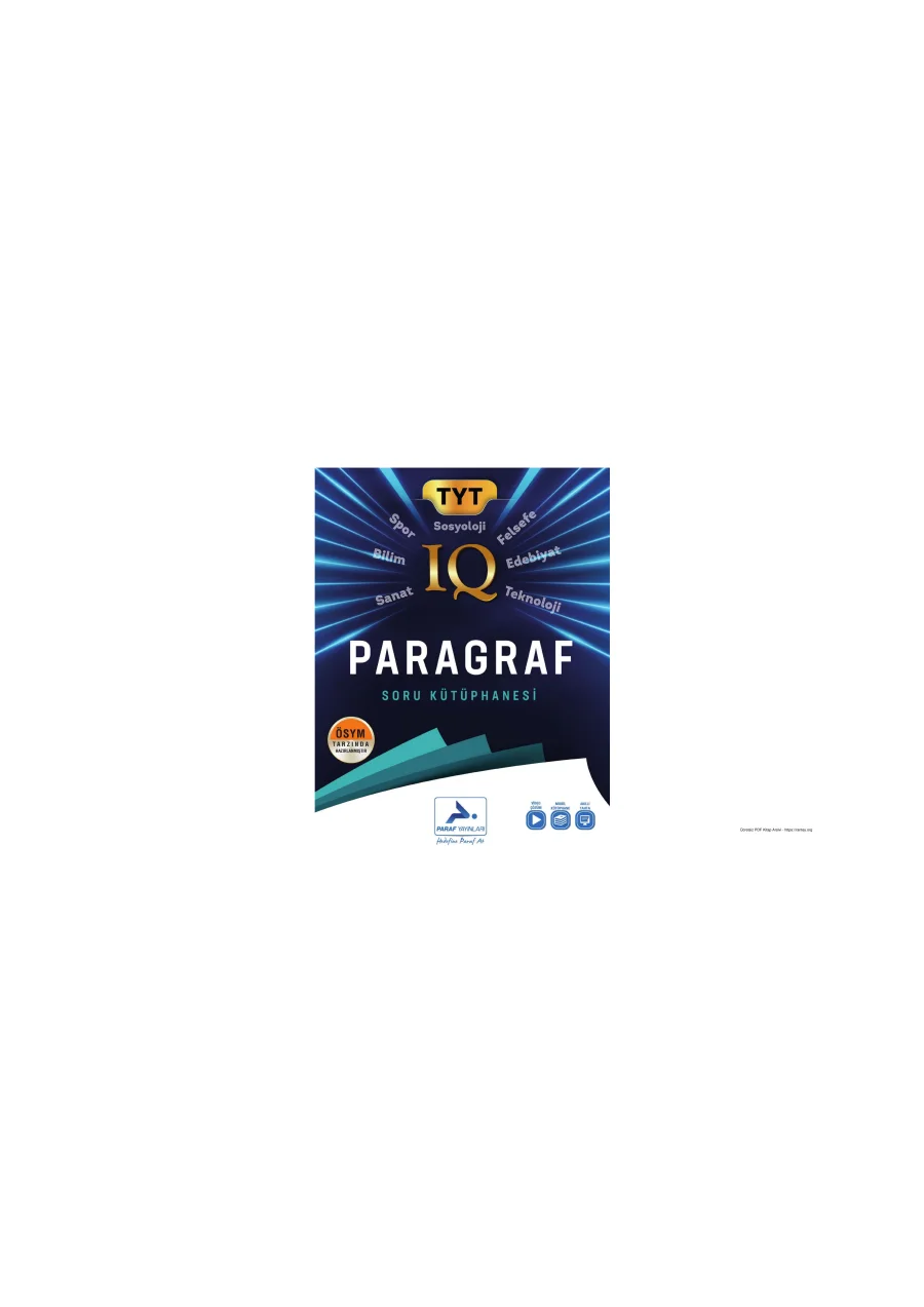 PARAF İQ PARAGRAF SORU BANKASI 1 kapak görseli