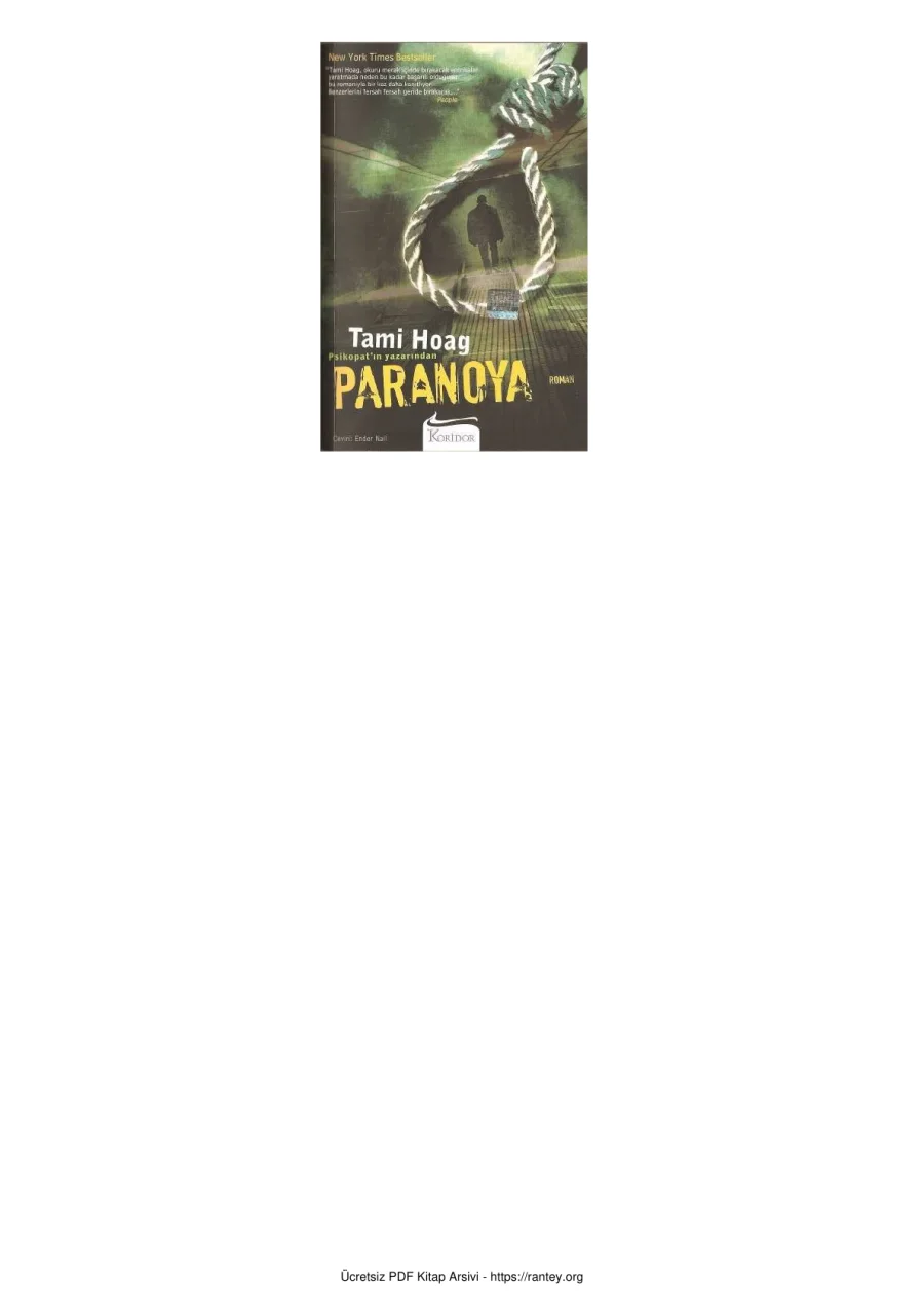 Paranoya 1 kapak görseli