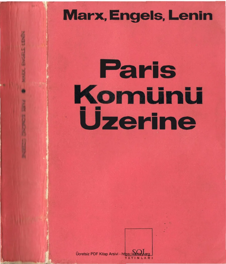 Paris Komünü Üzerine kapak görseli